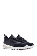 Geox Erkek Lacivert Spherica Actif Bağcıklı Kumaş Sneaker | Derimod Geox Erkek Lacivert Spherica Actif Bağcıklı Kumaş Sneaker | Derimod
