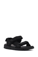 Geox Erkek Siyah Xand 2s Kumaş Sandalet | Derimod Geox Erkek Siyah Xand 2s Kumaş Sandalet | Derimod