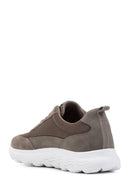 Geox Men's Mink Spherica Lace-up Fabric Sneaker | Derimod Geox Men's Mink Spherica Lace-up Fabric Sneaker | Derimod