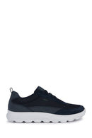 Geox Erkek Lacivert Spherica Bağcıklı Deri Sneaker | Derimod Geox Erkek Lacivert Spherica Bağcıklı Deri Sneaker | Derimod