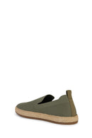 Geox Men's Green Pantelleria Wicker Leather Espadrille | Derimod Geox Men's Green Pantelleria Wicker Leather Espadrille | Derimod