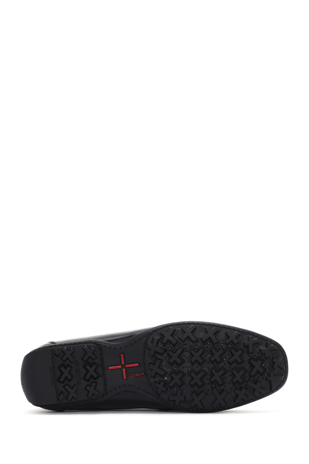 Geox Erkek Siyah Kosmopolis + Grip Deri Loafer