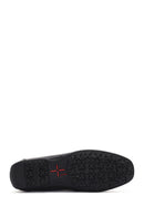 Geox Men's Black Kosmopolis + Grip Leather Loafer | Derimod Geox Men's Black Kosmopolis + Grip Leather Loafer | Derimod
