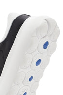 Geox Men's Black Spherica Lace-up Leather Sneaker | Derimod Geox Men's Black Spherica Lace-up Leather Sneaker | Derimod