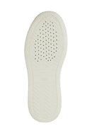 Geox Men's White Leather Sneakers | Derimod Geox Men's White Leather Sneakers | Derimod