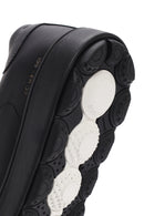 Geox Erkek Siyah Spherica Bağcıklı Deri Sneaker | Derimod Geox Erkek Siyah Spherica Bağcıklı Deri Sneaker | Derimod