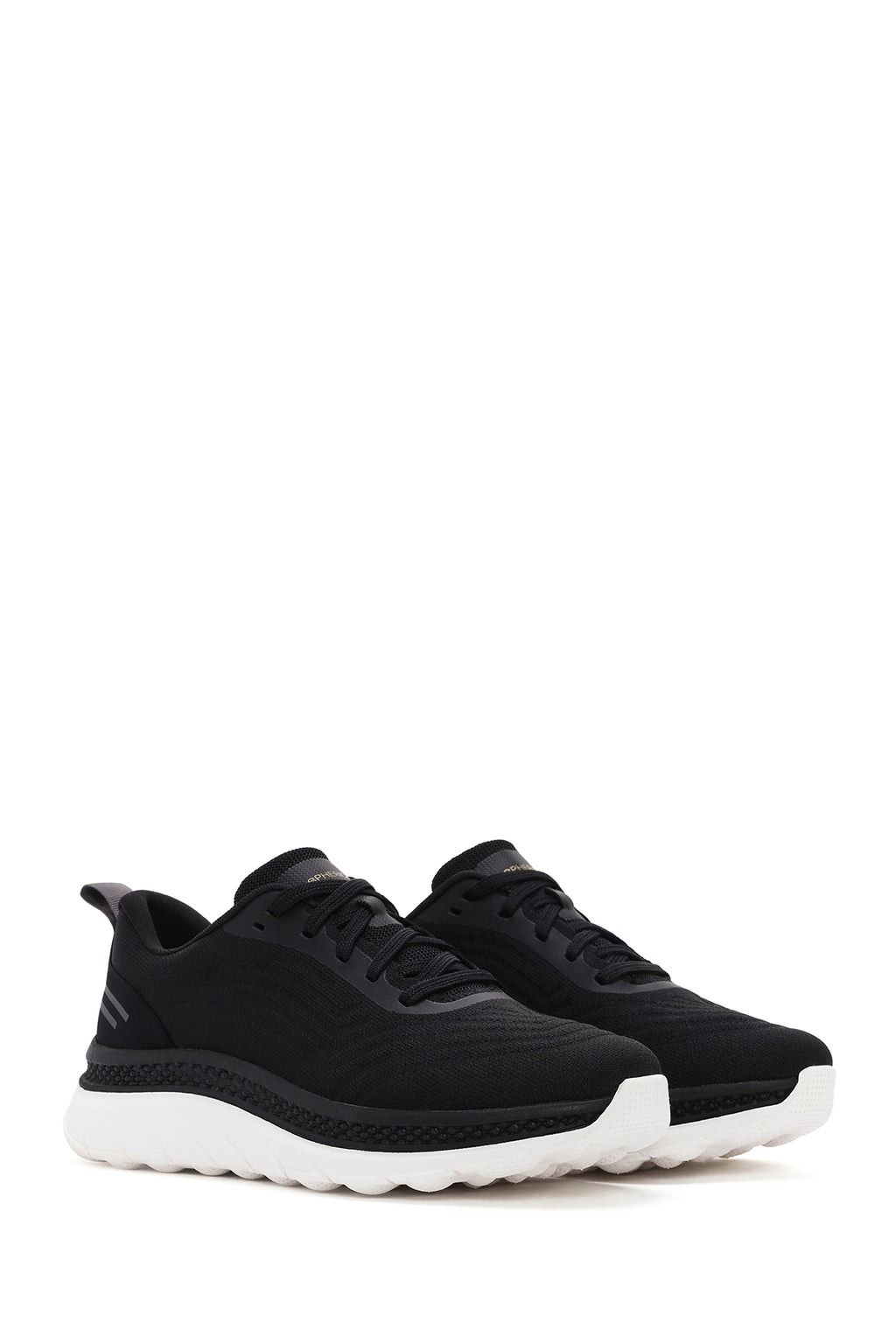 Geox Erkek Siyah Spherica Actif X Bağcıklı Kumaş Sneaker