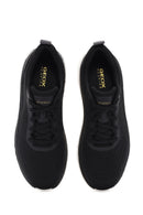 Geox Erkek Siyah Spherica Actif X Bağcıklı Kumaş Sneaker | Derimod Geox Erkek Siyah Spherica Actif X Bağcıklı Kumaş Sneaker | Derimod