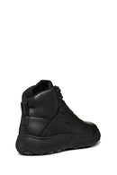 Geox Men Black U Nebula+Grip B Abx B - Le+Gbk Lace Leather Outdoor Boot | Derimod Geox Men Black U Nebula+Grip B Abx B - Le+Gbk Lace Leather Outdoor Boot | Derimod