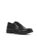 Geox Men's Black Uomo Carnaby Leather Masculine Classic Shoes | Derimod Geox Men's Black Uomo Carnaby Leather Masculine Classic Shoes | Derimod