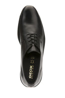 Geox Men's Black Uomo Carnaby Leather Masculine Classic Shoes | Derimod Geox Men's Black Uomo Carnaby Leather Masculine Classic Shoes | Derimod