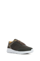 Geox Men's Green U Klaıver Laced Fabric Sneakers | Derimod Geox Men's Green U Klaıver Laced Fabric Sneakers | Derimod