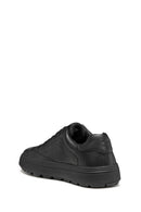 Geox Men Black U Spherica Ecub-1.1 B Abx Lace-up Leather Sneaker | Derimod Geox Men Black U Spherica Ecub-1.1 B Abx Lace-up Leather Sneaker | Derimod