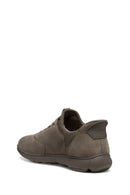 Geox Men Mink U Nebula 2.0 Plus Lace-Up Suede Leather Casual Shoes | Derimod Geox Men Mink U Nebula 2.0 Plus Lace-Up Suede Leather Casual Shoes | Derimod