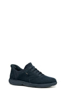 Geox Men Navy U Nebula 2.0 Plus Lace-Up Leather Casual Shoes | Derimod Geox Men Navy U Nebula 2.0 Plus Lace-Up Leather Casual Shoes | Derimod