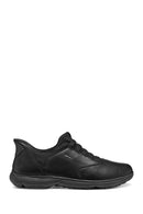 Geox Men Black U Nebula 2.0 Plus Lace-Up Leather Casual Shoes | Derimod Geox Men Black U Nebula 2.0 Plus Lace-Up Leather Casual Shoes | Derimod