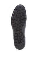 Geox Men's Black Symbol Lace-Up Leather Casual Shoes | Derimod Geox Men's Black Symbol Lace-Up Leather Casual Shoes | Derimod