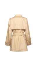 Geox Women's Beige Trench Coat | Derimod Geox Women's Beige Trench Coat | Derimod