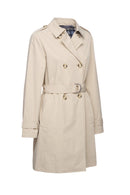 Geox Kadın Krem Claudin Trençkot | Derimod Geox Kadın Krem Claudin Trençkot | Derimod