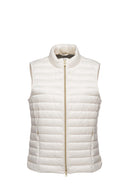 Geox Women's Cream Jaysen Vest | Derimod Geox Women's Cream Jaysen Vest | Derimod
