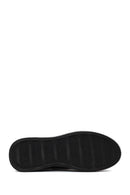 Erkek Lacivert Bağcıklı Deri Sneaker | Derimod Erkek Lacivert Bağcıklı Deri Sneaker | Derimod