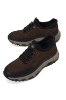 Derimod Fly Erkek Kahverengi Bağcıklı Kalın Tabanlı Nubuk Deri Casual Sneaker | Derimod Derimod Fly Erkek Kahverengi Bağcıklı Kalın Tabanlı Nubuk Deri Casual Sneaker | Derimod