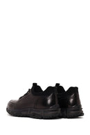 Derimod Fly Erkek Siyah Bağcıklı Kalın Tabanlı Deri Casual Sneaker | Derimod Derimod Fly Erkek Siyah Bağcıklı Kalın Tabanlı Deri Casual Sneaker | Derimod