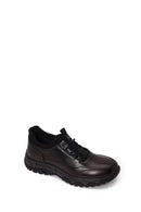 Derimod Fly Erkek Siyah Bağcıklı Kalın Tabanlı Deri Casual Sneaker | Derimod Derimod Fly Erkek Siyah Bağcıklı Kalın Tabanlı Deri Casual Sneaker | Derimod