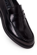 Derimod Fly Erkek Siyah Deri Casual Loafer | Derimod Derimod Fly Erkek Siyah Deri Casual Loafer | Derimod