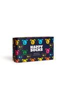 Happy Socks Erkek Çok Renkli Desenli Pamuklu 3’lü Çorap Seti | Derimod Happy Socks Erkek Çok Renkli Desenli Pamuklu 3’lü Çorap Seti | Derimod