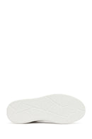 Male White Lace-Up Chunky Sneaker | Derimod Male White Lace-Up Chunky Sneaker | Derimod