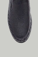 Black Men's Leather Espadrille | Derimod Black Men's Leather Espadrille | Derimod