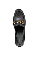 Geox Kadın Siyah Walk Pleasure Toka Detaylı Kalın Topuklu Deri Loafer | Derimod Geox Kadın Siyah Walk Pleasure Toka Detaylı Kalın Topuklu Deri Loafer | Derimod