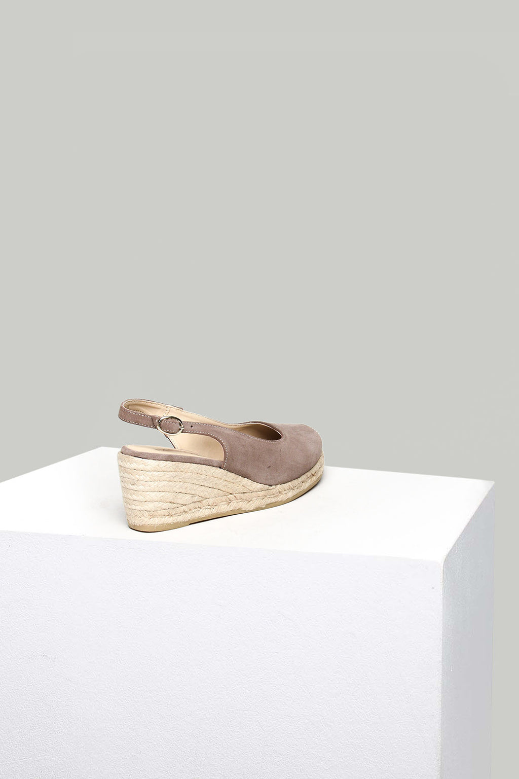 Dolgu Topuk Süet Kadın Espadril