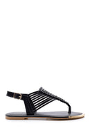Women's Metal Detailed Sandals | Derimod Women's Metal Detailed Sandals | Derimod