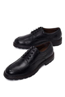 Erkek Siyah Bağcıklı Deri Casual Ayakkabı | Derimod Erkek Siyah Bağcıklı Deri Casual Ayakkabı | Derimod