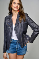 Fame Kadın Deri Ceket | Derimod Fame Kadın Deri Ceket | Derimod