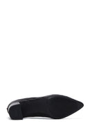 Women's Leather Gritti For Derimod Quilted Heeled Shoes | Derimod Women's Leather Gritti For Derimod Quilted Heeled Shoes | Derimod