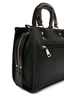 Women's Black Long Strap Shoulder Bag | Derimod Women's Black Long Strap Shoulder Bag | Derimod
