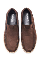 Erkek Deri Nubuk Loafer | Derimod Erkek Deri Nubuk Loafer | Derimod