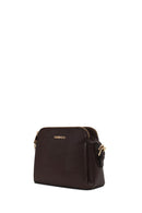 Woman Brown Long-Strap Printed Crossbody Bag | Derimod Woman Brown Long-Strap Printed Crossbody Bag | Derimod