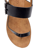 Women's Snakeskin Detailed Sandals | Derimod Women's Snakeskin Detailed Sandals | Derimod
