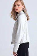 Irma Kadın Deri Ceket | Derimod Irma Kadın Deri Ceket | Derimod