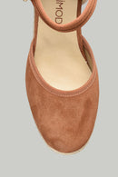 Taba Dolgu Topuk Kadın Espadril | Derimod Taba Dolgu Topuk Kadın Espadril | Derimod