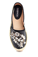 Kadın Taş Detaylı Espadril | Derimod Kadın Taş Detaylı Espadril | Derimod