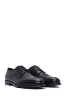 Men's Black Laced Leather Classic Shoes | Derimod Men's Black Laced Leather Classic Shoes | Derimod