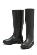 Women's Khaki Rain Boots | Derimod Women's Khaki Rain Boots | Derimod