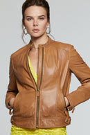 Aida Kadın Deri Ceket | Derimod Aida Kadın Deri Ceket | Derimod