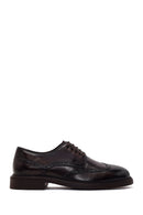 Male Brown Lace-up Leather Casual Shoes | Derimod Male Brown Lace-up Leather Casual Shoes | Derimod