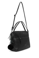 Kadın Siyah Uzun Askılı Omuz Çantası | Derimod Kadın Siyah Uzun Askılı Omuz Çantası | Derimod